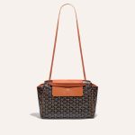 Goyard Rouette Souple Bag Black & Tan - Image 4